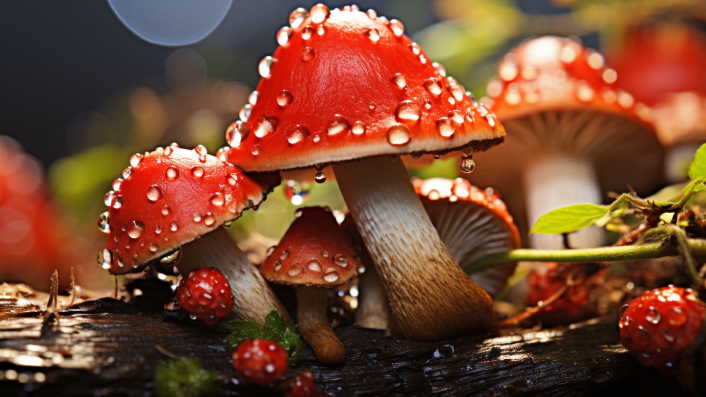 Mushroom Extracts and Antioxidant-Rich Fruits